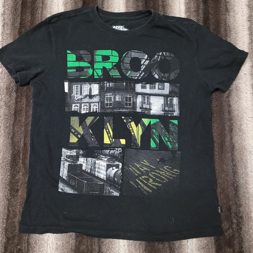 VINTAGE Brooklyn No Fear Cotton t-shirt size s